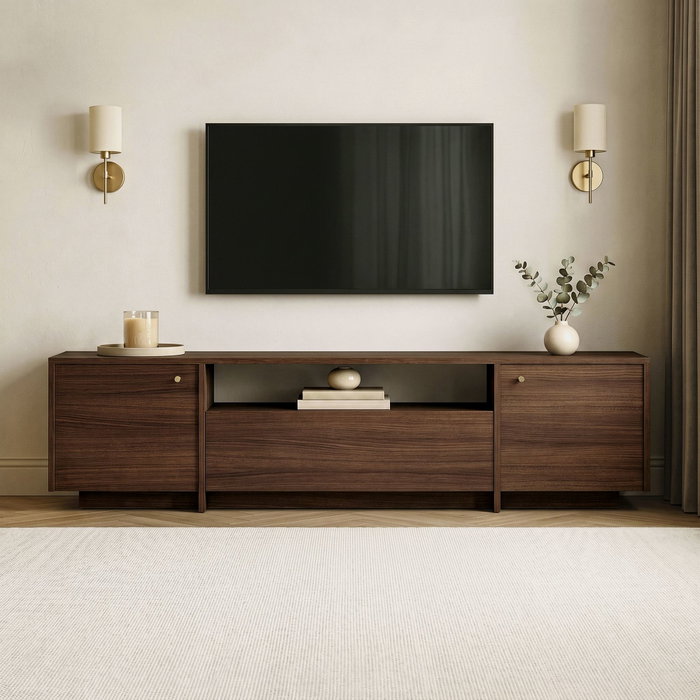 Nordure Alvar - Milano Walnut Soporte para TV Nogal